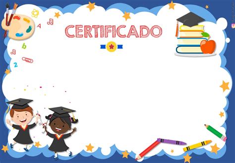 Modelos De Diploma E Certificado Formatura Educação Infantil