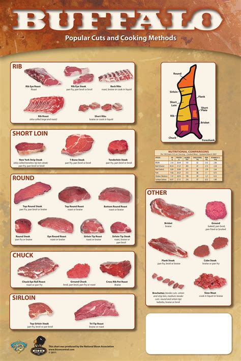 Cut Of Meat Chart