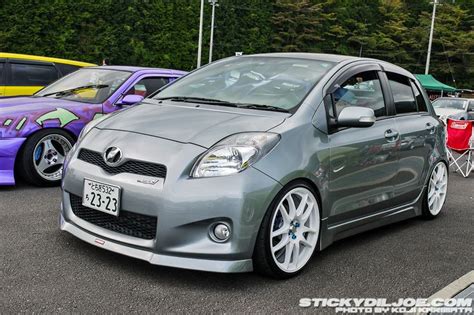 Slammed Society Japan 2012 Coveragepart 2 Yaris Toyota Yaris