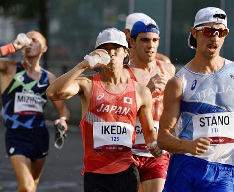 Olympics Japan Wins Silver Bronze In Mens 20 Km Race Walk