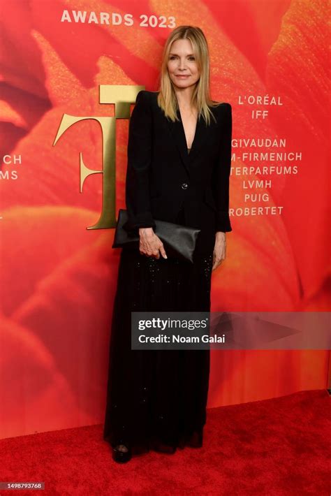 Michelle Pfeiffer Attends The 2023 Fragrance Foundation Awards At
