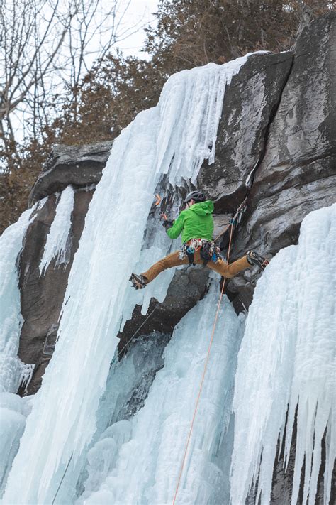 Ice Climbing In Québec Richard Mardens