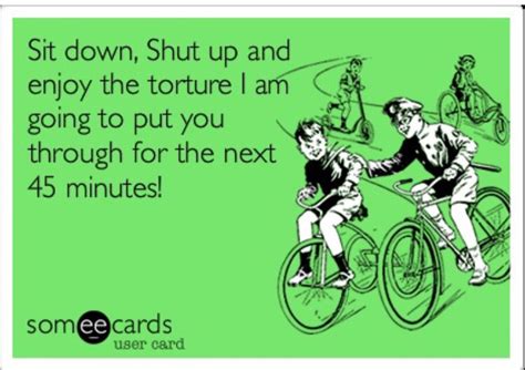 Spin Class Funny Quotes Shortquotescc