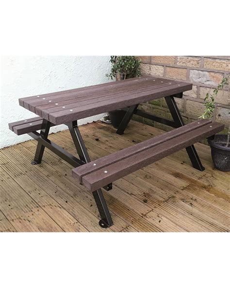 Recycled Plastic Picnic Table Blackthorn Tamstar