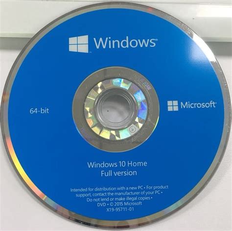 Il Dvd Delloem Domestico 64bit Di Microsoft Windows 10 Online