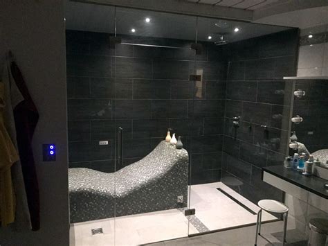 Sauna dampfbad saunaparadies für zu hause axel fröhlich. geflieste Dampfdusche für 2 Personen - Dampfbad und ...