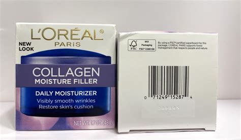 2 X Loreal Paris Collagen Moisture Filler Facial Day Cream Fragrance