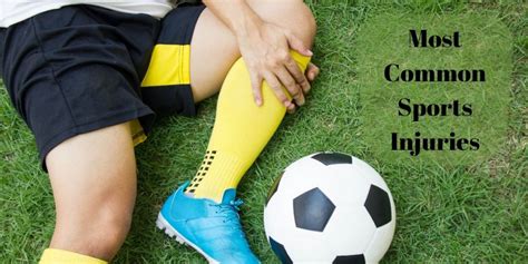What Are The Most Common Sports Injuries Rxdx Healthcare