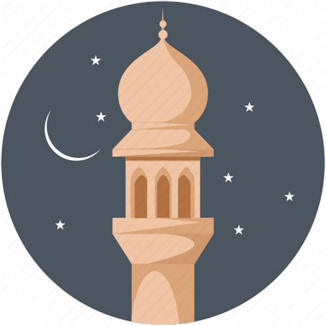 Islam Minar Mosque Muslim Ramadan Religious Icon Download On