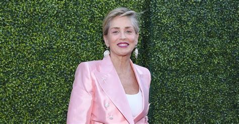Sharon Stone Goes Topless For A Perfect Pool Day Photo