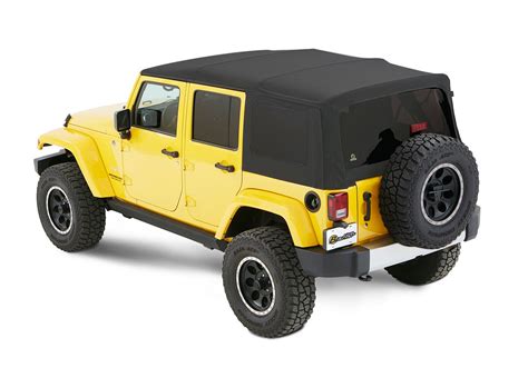 Bestop 54823 71 Supertop Nx Twill Soft Top With Tinted Windows Without