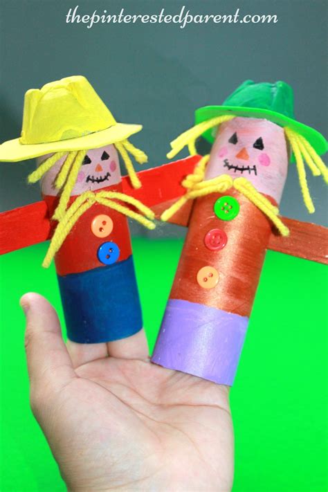 Toilet Paper Tube Scarecrows Paper Towel Roll Crafts Paper Towel
