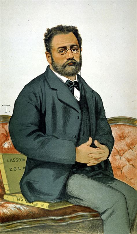 Emile Zola 1840 1902 Painting By Granger Pixels