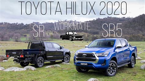 Toyota Hilux 2020 Workmate Sr And King Sr5 Youtube