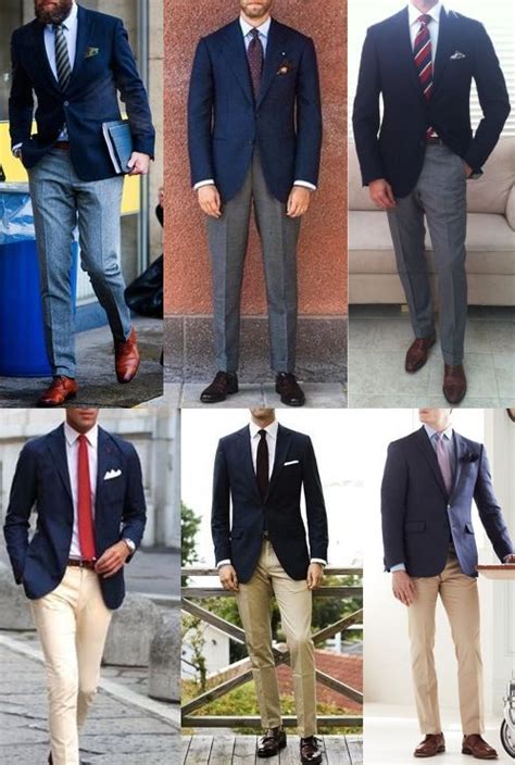 How To Wear A Navy Blazer The Art Of Manliness Blue Jackets Outfits