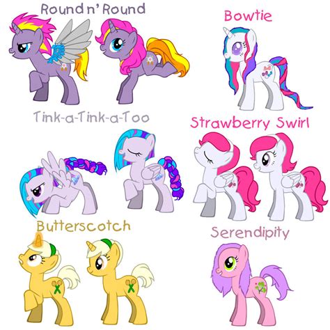 G4ified G3 Ponies By Invadercynder4ever On Deviantart