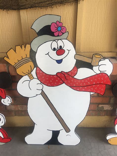 Frosty The Snowman Face