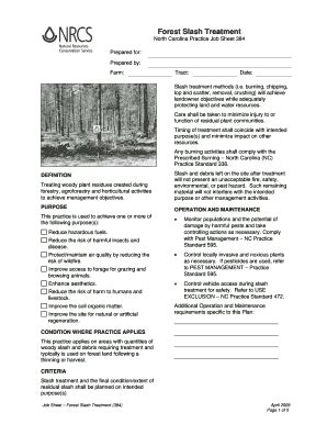 Fillable Online Managing Organic Debris For Forest Health Us Forest Service Fax Email Print