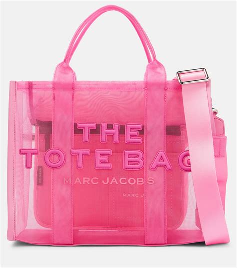 Marc Jacobs The Small Mesh Tote Bag In Pink Lyst Canada