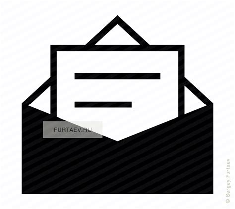 Letter In Envelope Vector Icon