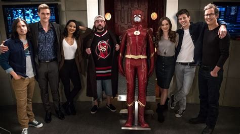Behind The Scenes With The Flash Cast And Crew Photos