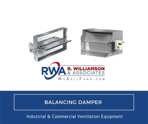 Balancing Dampers Remote Balancing Automatic And Manual