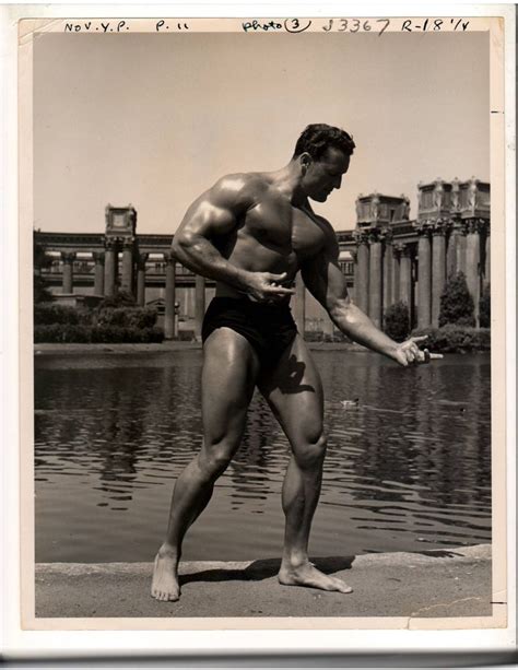 Bodybuilder Vintage ORIGINAL CLANCY ROSS Bodybuilding Muscle BW CARUSO