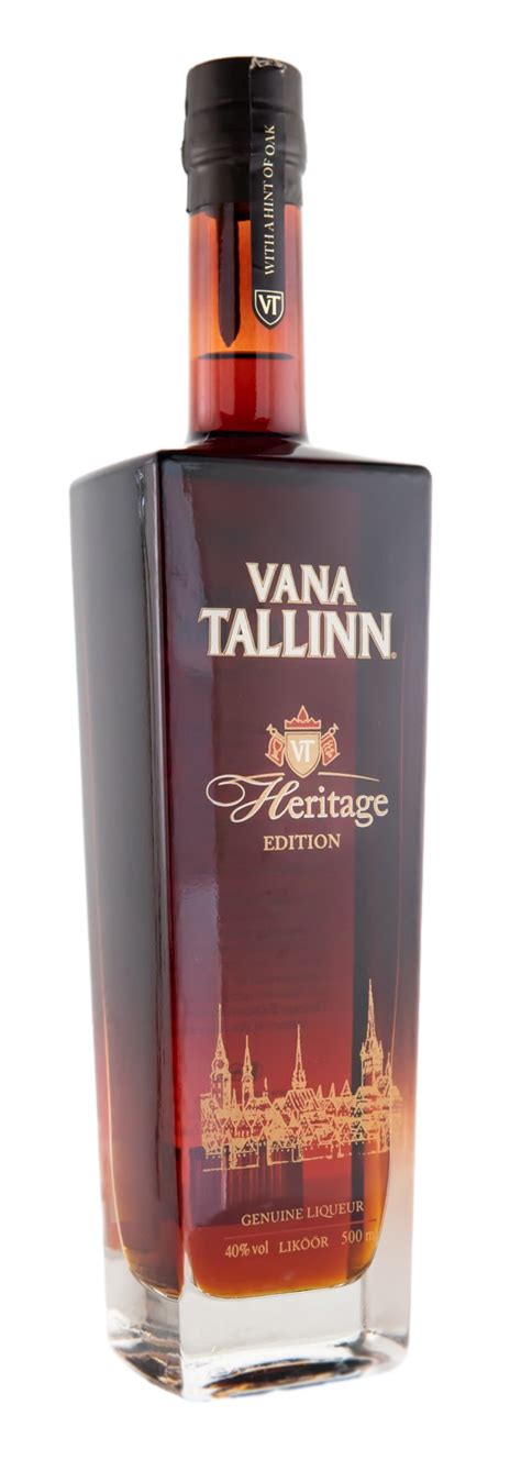Vana Tallinn Heritage Edition Likör 05l 40 Vol Conalco® Spirituosen