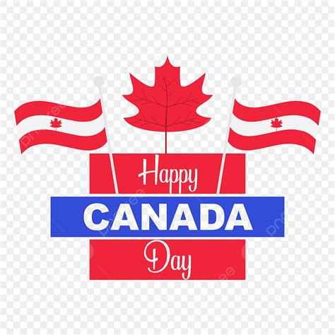 Happy Canada Day Vector Png Images Happy Canada Day Vector Design