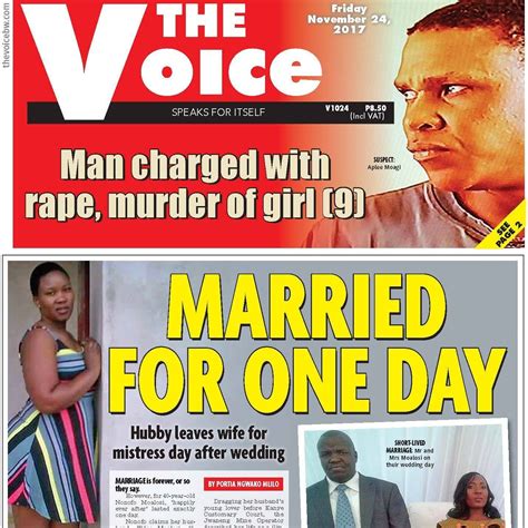 The Voice Newspaper Botswana Added A New The Voice Newspaper