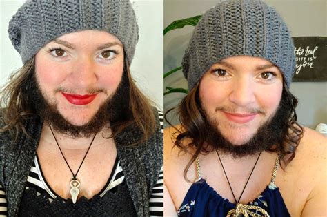 bearded woman who started growing facial hair at 12 feels more confident with full beard life