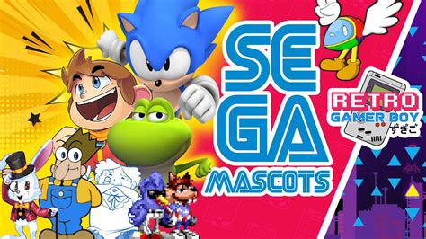 The History Of Segas Mascots Youtube
