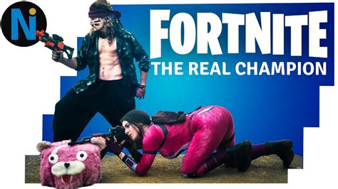 Fortnite The Real Champion Battle Royale Real Life Youtube