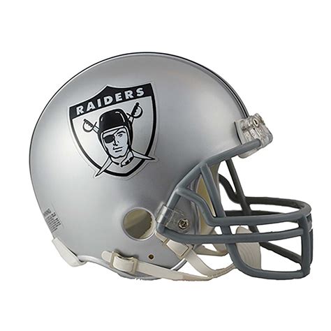 Riddell Oakland Raiders Throwback 1963 Vsr4 Mini Football Helmet