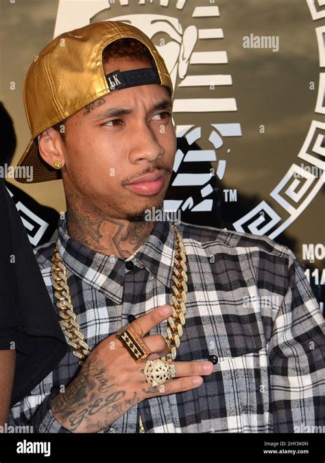 Tyga At The Press Opening Party For Rapper Tygas Last Kings Flagship