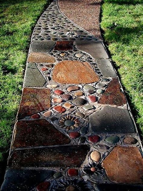Best 125 Simple Rock Walkway Ideas To Apply On Your Garden Page 120