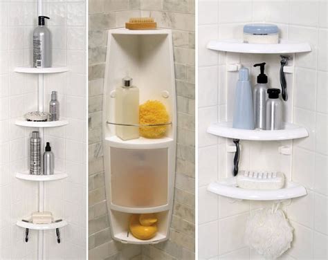 Shop for shower caddies in bathroom lighting & fixtures. Plastic Corner Shower Caddy Choozone Bathtub Shelf Nrc ...