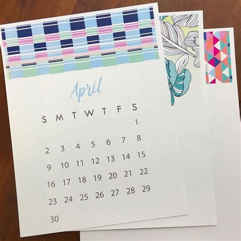 April Is Almost Here And Weve Got A Free April Calendar Freebie For