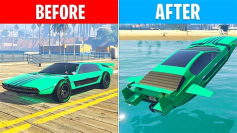 Best Special Ability Vehicles In Gta Online Unique Vehicles Youtube