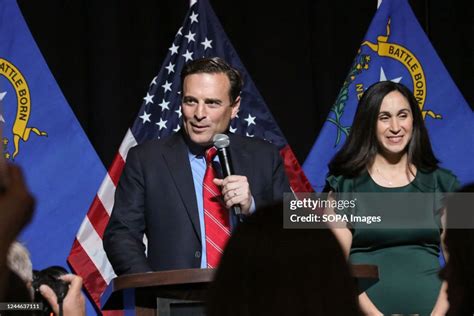Nevada Republican Senate Candidate Adam Laxalt Speaks To Supporters News Photo Getty Images