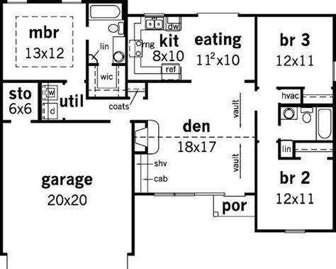 Important Inspiration 21 1200 Sq Ft House Plans 2 Bedroom
