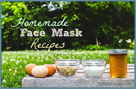 Homemade Face Mask Bases Add Ins And Several Recipes