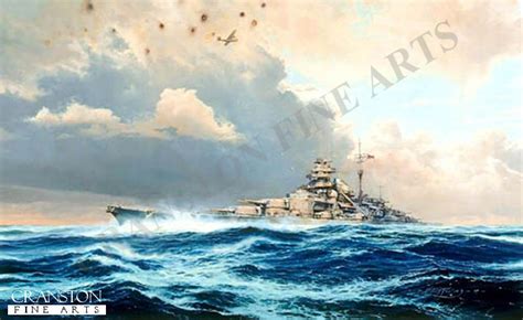 Sighting The Bismarck By Robert Taylor
