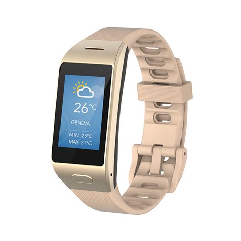 Mykronoz Zeneo Slim Smartwatch With Body Temperature Sensor Mykronoz