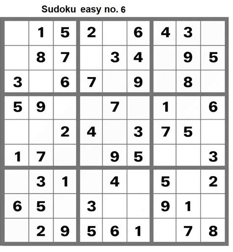 Free Printable Easy Sudoku For Kids And Beginners In 2021 Sudoku