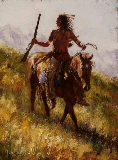 A Lakota Sioux Warrior Native American Art American Indian Art