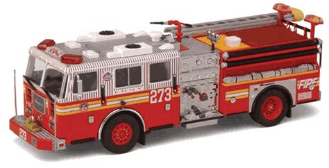 2018 international workstar tanker truck fdny (fire department city of new york) red and silver 1/64 diecast model by greenlight 45110 a $16.47 $ 16. Code 3 FDNY Mets™ Seagrave Pumper E273 (12832)