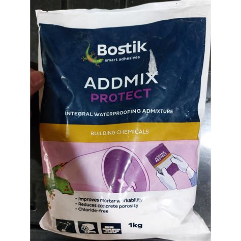 Bostik Addmix Waterproofing Protect Kg Admix Mixture For Cement Same