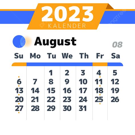 Gambar Kalender Bulanan 2023 Kalender Meja Kalender Bulan Agustus Kalender Meja Agustus