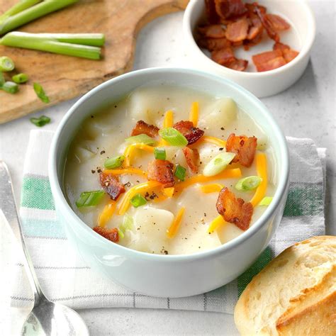 Baked Potato Soup Recipe How To Make It Taste Of Home